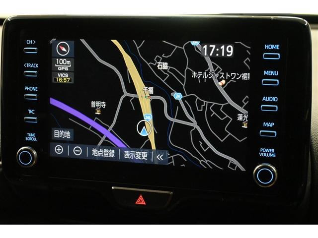 ヤリスクロス Ｇ　衝突被害軽減システム　オートクルーズコントロール　ＬＥＤヘッドランプ　メモリーナビ　バックカメラ　ドラレコ　ミュージックプレイヤー接続可　ＤＶＤ再生　ＣＤ　アルミホイール　スマートキー　キーレス（7枚目）