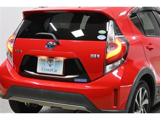 アクア クロスオーバー ハイブリッド 衝突被害軽減システム LEDヘッドランプ メモリーナビ バックカメラ ETC ドラレコ フルセグ DVD再生 CD アルミホイール スマートキー キーレス オートマ(35枚目)