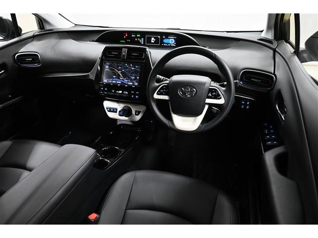 プリウス Aツーリングセレクション ハイブリッド 衝突被害軽減システム オートクルーズコントロール LEDヘッドランプ メモリーナビ バックカメラ ドラレコ フルセグ DVD再生 CD アルミホイール スマートキー キーレス オートマ(4枚目)