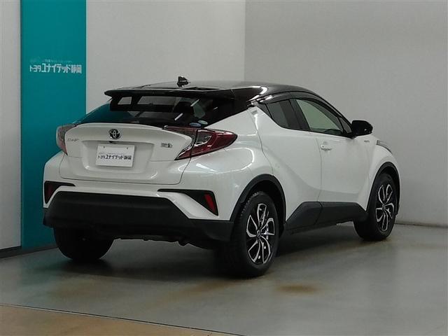 C-HR S LEDパッケージ ハイブリッド ワンオーナー 安全装備 衝突被害軽減システム 横滑り防止機能 ABS エアバッグ オートクルーズコントロール 盗難防止装置 バックカメラ ETC ドラレコ ミュージックプレイヤー接続可(2枚目)