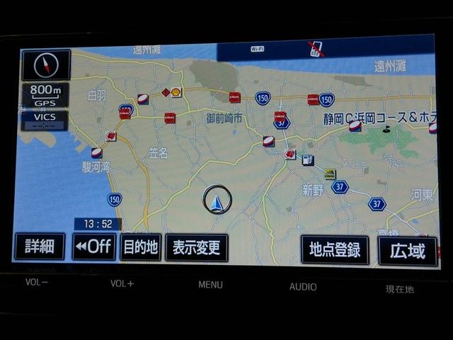 フルセグの大画面９インチナビが装備されています。