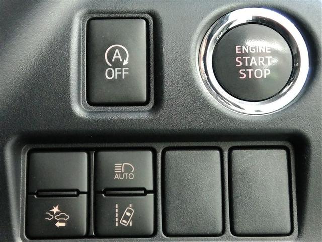 車線逸脱警報とアイドリングストップ機構です。