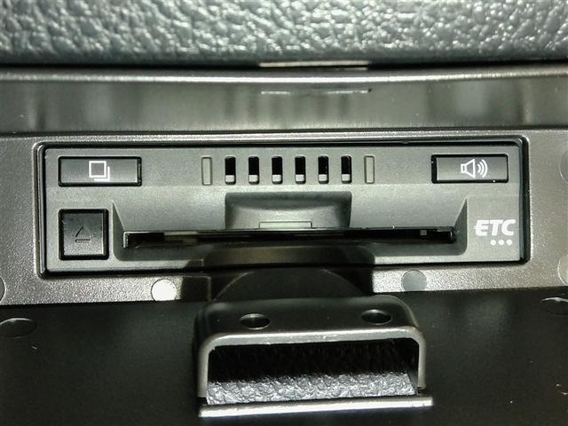 ＥＴＣ車載器付きです。高速道路の料金所もスムーズに通過できます。