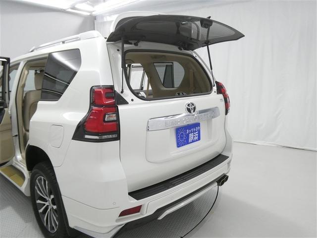 ランドクルーザープラド ＴＸ　Ｌパッケージ　革シート　サンルーフ　４ＷＤ　フルセグ　メモリーナビ　ＤＶＤ再生　ミュージックプレイヤー接続可　バックカメラ　衝突被害軽減システム　ＥＴＣ　ドラレコ　ＬＥＤヘッドランプ　乗車定員７人　３列シート（4枚目）