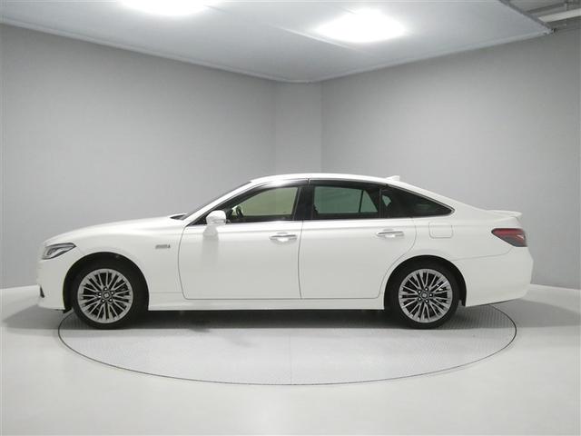 クラウンハイブリッド G-エグゼクティブ Four セーフティセンス ドラレコ付き LEDヘッドライト 純正アルミホイール リアスポイラー スマートキー ETC バックモニター CD/DVD再生付き フルセグメモリーナビ 本革シート オートエアコン(2枚目)