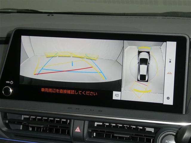 プリウス Z ボディコーティング施工済 セーフティセンス LEDヘッドライト リアスポイラー ETC バックモニター スマートキー 純正アルミホイール ディスプレイオーディオ フルセグTV 合成皮革シート(7枚目)