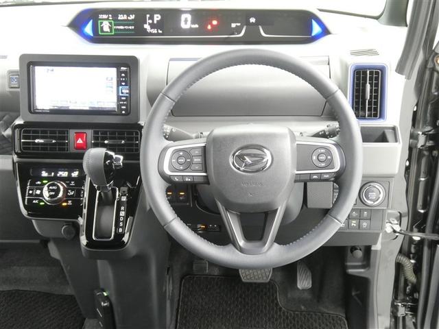 タント カスタムRSセレクション スマートアシスト ドラレコ付き 両側電動スライドドア LEDヘッドライト 純正アルミホイール ETC バックモニター スマートキー リアスポイラー CD/DVD再生付き フルセグメモリーナビ(6枚目)