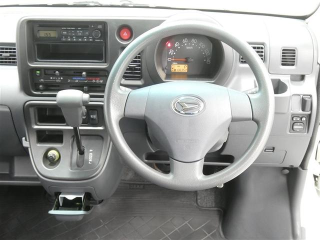 【徹底洗浄クリーニング実施済】運転席からの視界はこんな感じです☆お気軽にご来店いただき、実際に座って是非お確かめください。ドライバーに寄り添う快適な操作フィールをもたらすステアリングです。