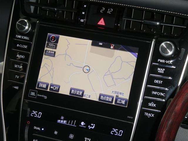 ハリアー プレミアム　プリクラッシュセーフティー　フルセグメモリーナビ　ＬＥＤヘッドライト　リアスポイラー　バックモニター　ＥＴＣ　スマートキー　純正アルミホイール　ＣＤ／ＤＶＤ再生付き　パワーシート　シート素材モケット（6枚目）