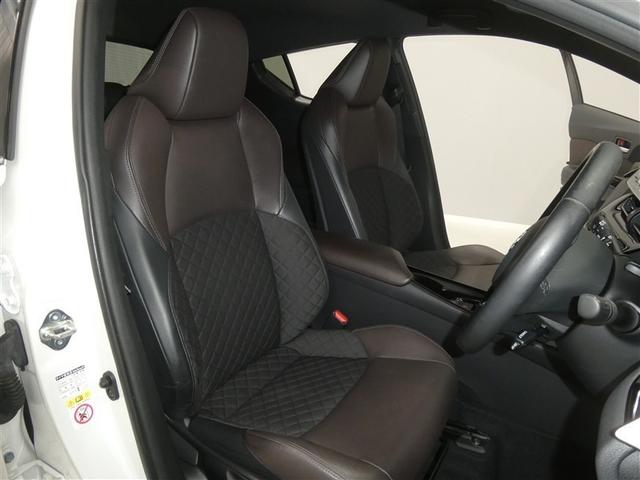 C-HR G セーフティセンス フルセグメモリーナビ LEDヘッドライト リアスポイラー バックモニター スマートキー 純正アルミホイール CD/DVD再生付き 本革シート一部 オートエアコン クルーズコントロール(14枚目)