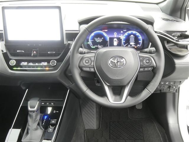 カローラクロス ハイブリッド Z サンルーフ フルセグ メモリーナビ ミュージックプレイヤー接続可 バックカメラ 衝突被害軽減システム ETC LEDヘッドランプ アイドリングストップ(5枚目)