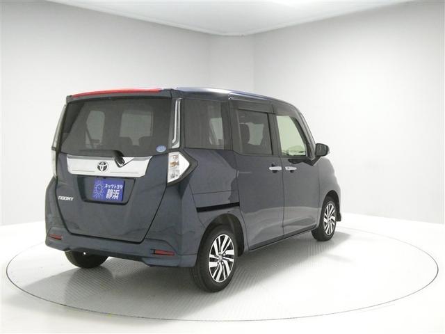 ルーミー カスタムG スマートアシスト ドラレコ付き 両側電動スライドドア LEDヘッドライト 純正アルミホイール ETC バックモニター スマートキー リアスポイラー CD再生付き ワンセグメモリーナビ(4枚目)