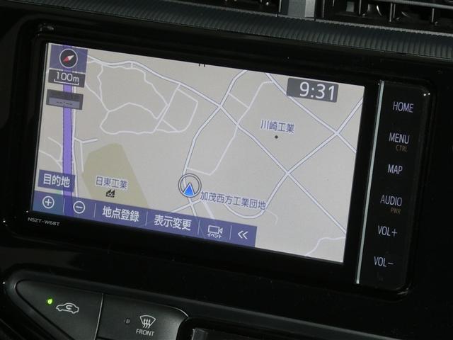 アクア Sスタイルブラック セーフティセンス ドラレコ付き LEDヘッドライト リアスポイラー 社外アルミホイール ETC バックモニター スマートキー CD/DVD再生付き フルセグメモリーナビ オートエアコン(6枚目)