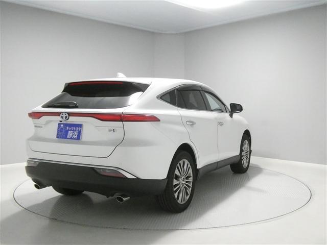 ハリアーハイブリッド Z レザーパッケージ セーフティーセンス ドラレコ付き LEDヘッドライト リアスポイラー 純正アルミホイール ETC バックモニター スマートキー フルセグメモリーナビ 本革シート パワーシート オートエアコン(3枚目)