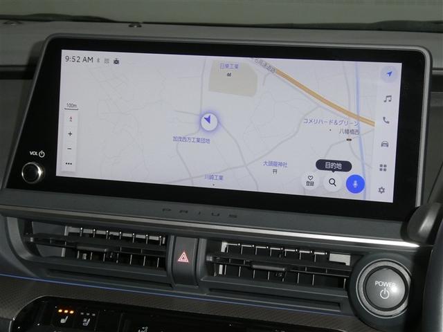 プリウス Ｚ　セーフティーセンス　ドライブレコーダー　ＬＥＤヘッドライト　フルエアロ　純正アルミホイール　ＥＴＣ　バックモニター　スマートキー　フルセグメモリーナビ　合成皮革シート　オートエアコン（7枚目）