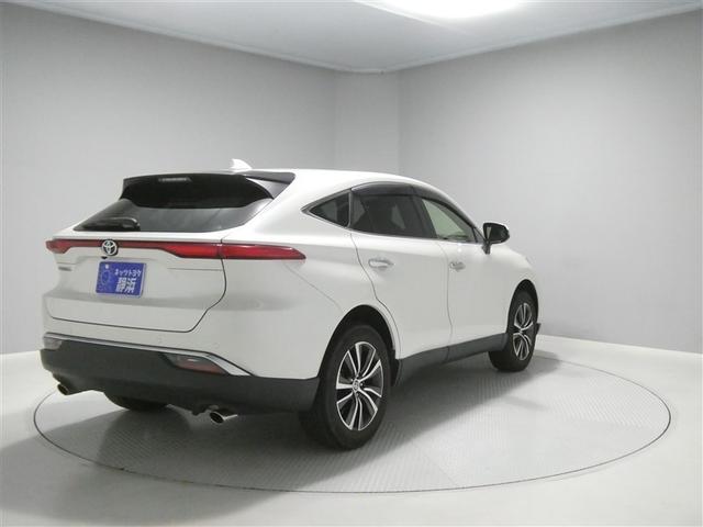 ハリアー Ｇ　レザーパッケージ　セーフティーセンス　ドラレコ付き　ＬＥＤヘッドライト　リアスポイラー　純正アルミホイール　ＥＴＣ　バックモニター　スマートキー　フルセグメモリーナビ　本革シート　オートエアコン　パワーシート（3枚目）