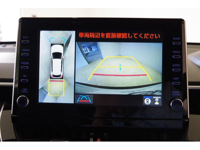 カローラクロス ハイブリッド　Ｚ　登録済未使用車　パノラマルーフ　スマホナビ連携９型ワイドディスプレイオーディオ　パーキングサポートブレーキ　ブラインドスポットモニター　３６０°パノラミックビューモニター　スペアタイヤ　ルーフレール（6枚目）