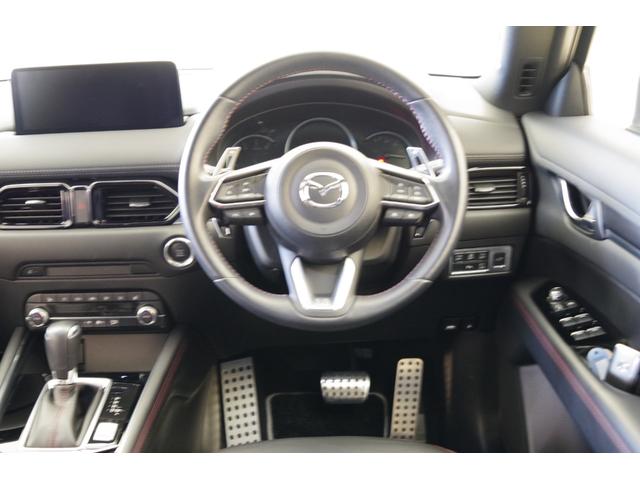 ＣＸ－５ ２５Ｓ　スポーツアピアランス　ダウンサスペンション　衝突被害軽減ブレーキ　フロントリアパーキングセンサー　ブラインドスポットモニタリング　電動リフトゲート　パワーシート　シートヒーター　ステアリングヒーター　３６０°ビューモニター（35枚目）