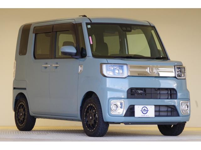 ウェイク GターボVS SAIII スタッドレスタイヤ付 純正15インチアルミホイール リフトアップ用サスペンション 衝突被害軽減ブレーキ LEDヘッドライト 両側パワースライドドア アラウンドビューモニター メモリーナビ フルセグTV(39枚目)