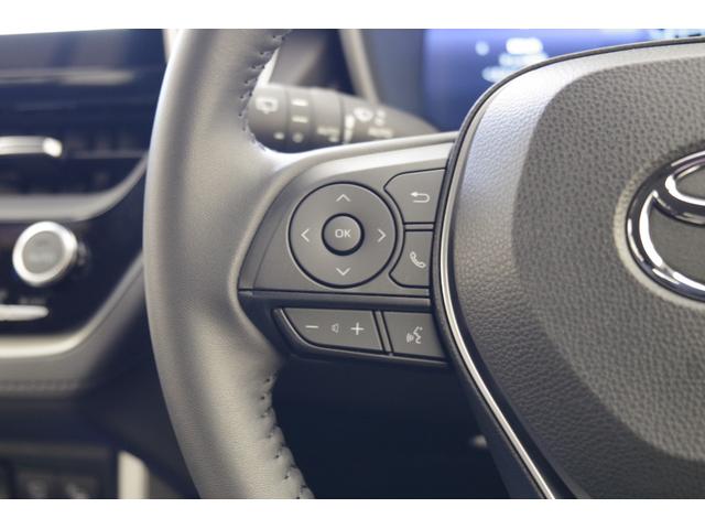 カローラクロス ハイブリッド Z パノラマルーフ パーキングサポートブレーキ ブラインドスポットモニター アラウンドビューモニター ETC2.0 ハンズフリーパワーバックドア レザーコンビパワーシート シートヒーター ルーフレール(40枚目)