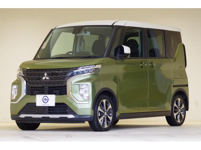 eKクロススペース G 衝突被害軽減ブレーキ パーキングセンサー LEDヘッドライト 15インチアルミ パワースライドドア シートヒーター スマートキー 9型ワイドナビ フルセグTV ETC 2トーンカラー(22枚目)