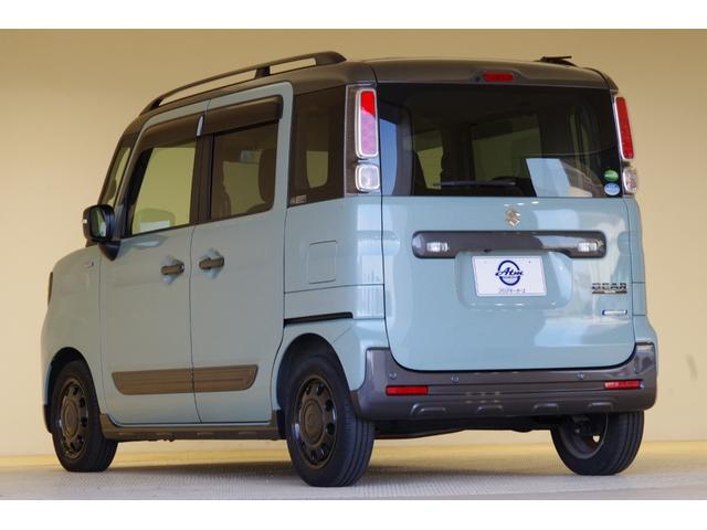 スペーシアギア ハイブリッドＸＺ　ターボ　衝突被害軽減ブレーキ　後退時ブレーキサポート　ＬＥＤヘッドライト　１４インチアルミ　両側パワースライドドア　アダプティブクルーズコントロール　シートヒーター　スマートキー　全方位用カメラパッケージ（27枚目）