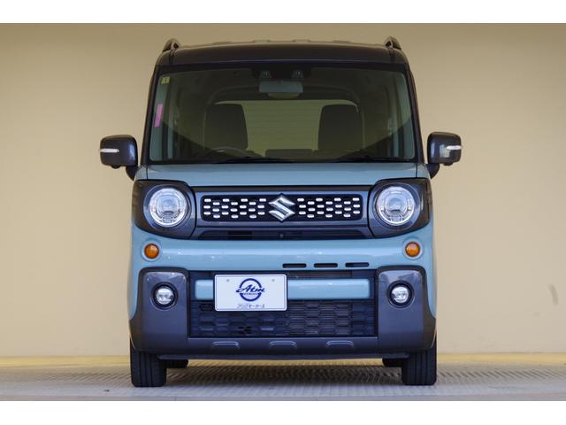 スペーシアギア ハイブリッドＸＺ　ターボ　衝突被害軽減ブレーキ　後退時ブレーキサポート　ＬＥＤヘッドライト　１４インチアルミ　両側パワースライドドア　アダプティブクルーズコントロール　シートヒーター　スマートキー　全方位用カメラパッケージ（31枚目）