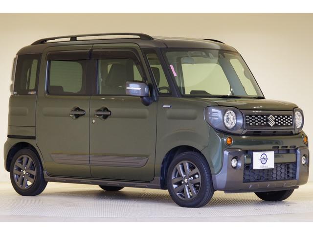 スペーシアギア ハイブリッドＸＺ　ターボ　ターボ　２トーンカラー　衝突被害軽減ブレーキ　後退時ブレーキサポート　ＬＥＤヘッドライト　両側パワースライドドア　アダプティブクルーズコントロール　シートヒーター　スマートキー　フルセグＴＶ　ＥＴＣ（28枚目）