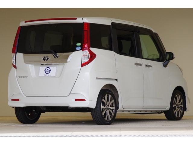 ルーミー カスタムG-T ターボモデル パールカラー 衝突被害軽減ブレーキ LEDヘッドライト 15インチアルミ 両側パワースライドドア スマートキー メモリーナビ フルセグTV バックカメラ CD DVD フォグライト(8枚目)