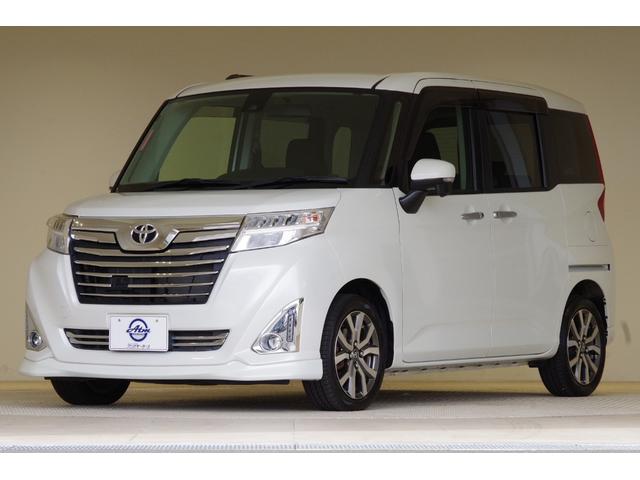 ルーミー カスタムG-T ターボモデル パールカラー 衝突被害軽減ブレーキ LEDヘッドライト 15インチアルミ 両側パワースライドドア スマートキー メモリーナビ フルセグTV バックカメラ CD DVD フォグライト(22枚目)