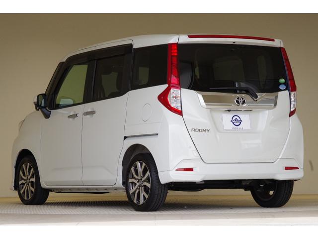 ルーミー カスタムG-T ターボモデル パールカラー 衝突被害軽減ブレーキ LEDヘッドライト 15インチアルミ 両側パワースライドドア スマートキー メモリーナビ フルセグTV バックカメラ CD DVD フォグライト(24枚目)