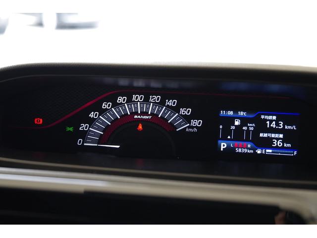 ソリオバンディット ハイブリッドＭＶ　衝突被害軽減ブレーキ　後退時ブレーキサポート　ＬＥＤヘッドライト　１５インチアルミ　両側パワースライドドア　シートヒーター　ヘッドＵＰディスプレイ　９型ワイドナビ　フルセグＴＶ　全方位カメラ　ＥＴＣ（11枚目）