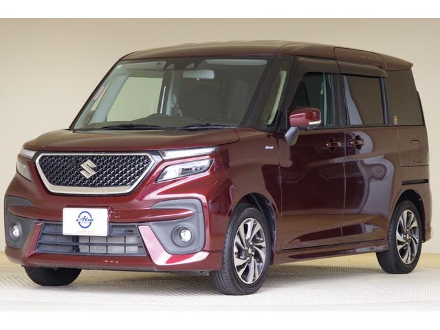 ソリオバンディット ハイブリッドＭＶ　衝突被害軽減ブレーキ　後退時ブレーキサポート　ＬＥＤヘッドライト　１５インチアルミ　両側パワースライドドア　シートヒーター　ヘッドＵＰディスプレイ　９型ワイドナビ　フルセグＴＶ　全方位カメラ　ＥＴＣ（27枚目）