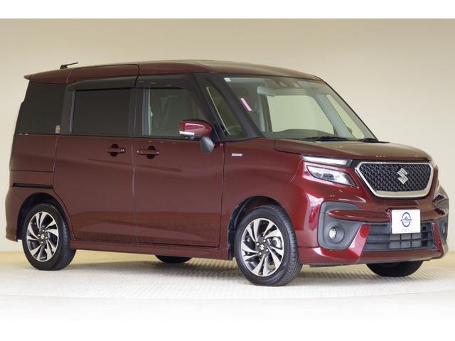 ソリオバンディット ハイブリッドＭＶ　衝突被害軽減ブレーキ　後退時ブレーキサポート　ＬＥＤヘッドライト　１５インチアルミ　両側パワースライドドア　シートヒーター　ヘッドＵＰディスプレイ　９型ワイドナビ　フルセグＴＶ　全方位カメラ　ＥＴＣ（29枚目）