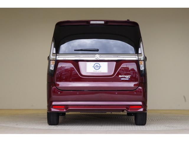 ソリオバンディット ハイブリッドＭＶ　衝突被害軽減ブレーキ　後退時ブレーキサポート　ＬＥＤヘッドライト　１５インチアルミ　両側パワースライドドア　シートヒーター　ヘッドＵＰディスプレイ　９型ワイドナビ　フルセグＴＶ　全方位カメラ　ＥＴＣ（31枚目）