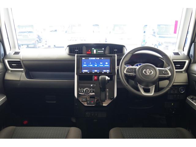 ルーミー カスタムG 9型ワイドナビ フルセグTV バックカメラ ETC LEDヘッドライト 15インチアルミ 両側パワースライドドア シートヒーター 衝突被害軽減ブレーキ コーナーセンサー(3枚目)