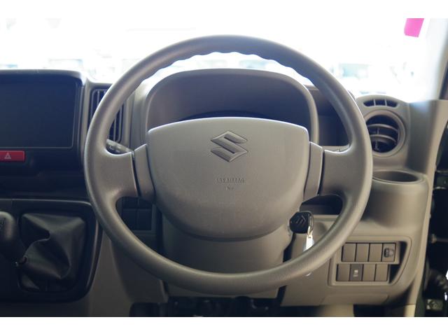 エブリイ ＰＣ　５速マニュアル　電動格納式リモコンドアミラー　キーレス　ファブリックシート　プライバシーガラス　オーバーヘッドシェルフ　シートカバー（32枚目）