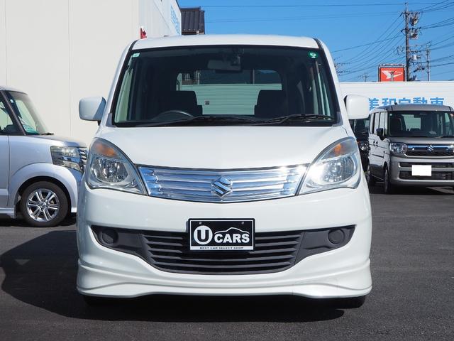 ソリオ Ｘ　電動スライドドア　プッシュスタート　オートエアコン　ナビ　フルセグＴＶ　ＤＶＤ　バックカメラ　ＥＴＣ　ドライブレコーダー　スペアキーあり　禁煙車（3枚目）