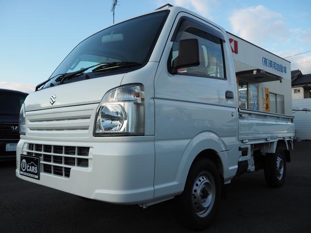 キャリイトラック ＫＣエアコン・パワステ　２ＷＤ　５ＭＴ　ドアバイザー　フロアマット　荷台マット　アッパーメンバーガード　アングルポストプロテクター　走行１．３万ｋｍ　タイヤ４本新品交換　車検整備付　保証付き　グー故障診断済（15枚目）