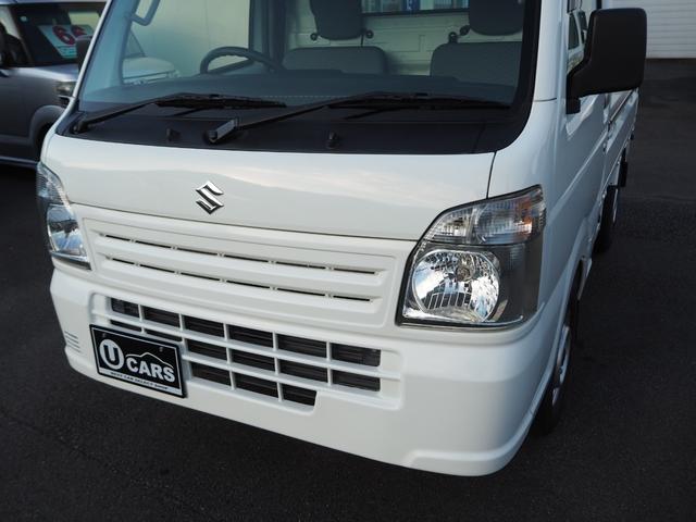 キャリイトラック ＫＣエアコン・パワステ　２ＷＤ　５ＭＴ　ドアバイザー　フロアマット　荷台マット　アッパーメンバーガード　アングルポストプロテクター　走行１．３万ｋｍ　タイヤ４本新品交換　車検整備付　保証付き　グー故障診断済（17枚目）