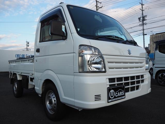 キャリイトラック ＫＣエアコン・パワステ　２ＷＤ　５ＭＴ　ドアバイザー　フロアマット　荷台マット　アッパーメンバーガード　アングルポストプロテクター　走行１．３万ｋｍ　タイヤ４本新品交換　車検整備付　保証付き　グー故障診断済（19枚目）