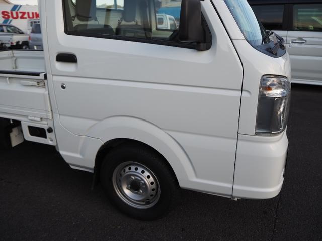 キャリイトラック ＫＣエアコン・パワステ　２ＷＤ　５ＭＴ　ドアバイザー　フロアマット　荷台マット　アッパーメンバーガード　アングルポストプロテクター　走行１．３万ｋｍ　タイヤ４本新品交換　車検整備付　保証付き　グー故障診断済（20枚目）