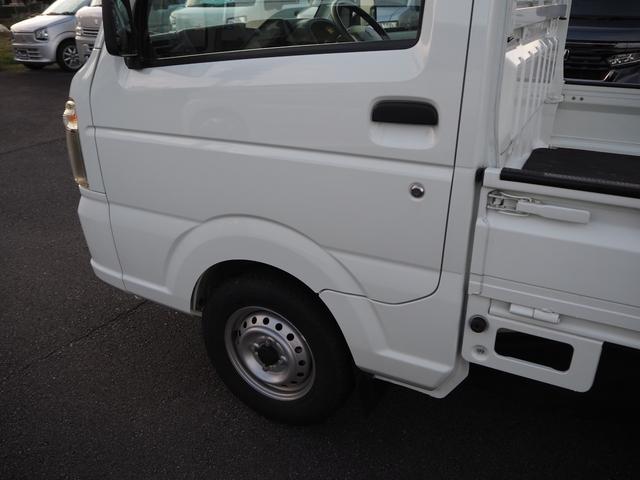 キャリイトラック ＫＣエアコン・パワステ　２ＷＤ　５ＭＴ　ドアバイザー　フロアマット　荷台マット　アッパーメンバーガード　アングルポストプロテクター　走行１．３万ｋｍ　タイヤ４本新品交換　車検整備付　保証付き　グー故障診断済（34枚目）