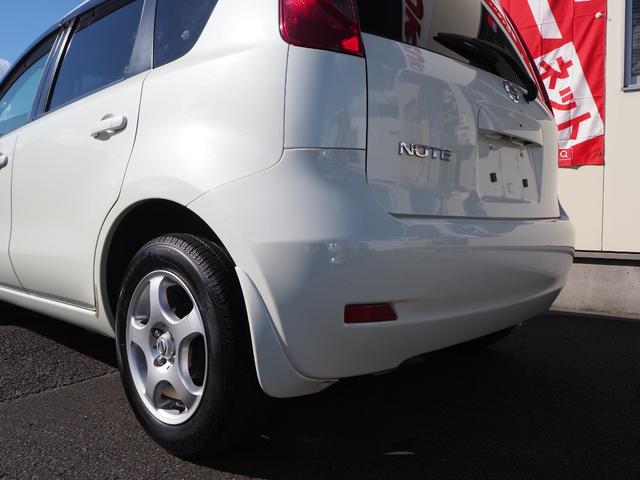 ノート １５Ｘ　スマートキー　盗難防止システム　イクリプスナビ　ワンセグＴＶ　ＣＤ　車検整備付　修復歴なし　保証付き　タイヤ４本新品交換　禁煙車（26枚目）