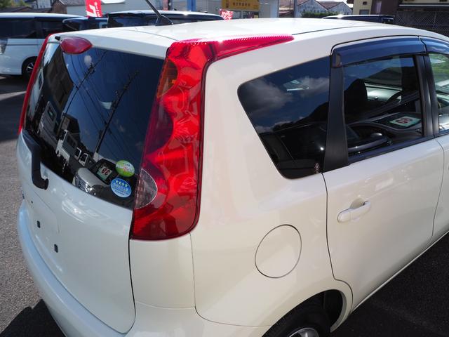 ノート １５Ｘ　スマートキー　盗難防止システム　イクリプスナビ　ワンセグＴＶ　ＣＤ　車検整備付　修復歴なし　保証付き　タイヤ４本新品交換　禁煙車（31枚目）