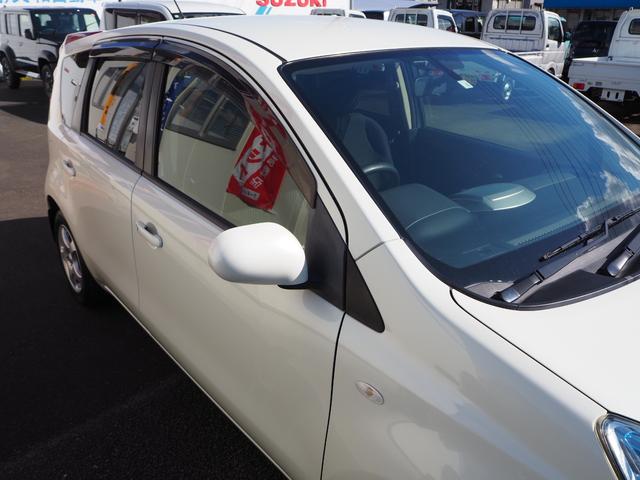 ノート １５Ｘ　スマートキー　盗難防止システム　イクリプスナビ　ワンセグＴＶ　ＣＤ　車検整備付　修復歴なし　保証付き　タイヤ４本新品交換　禁煙車（34枚目）
