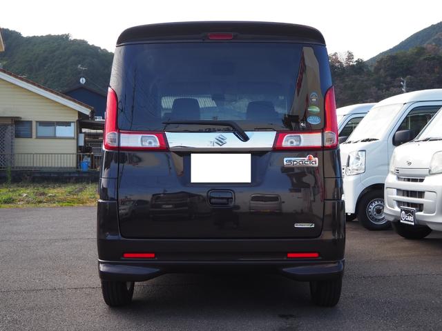 スペーシア Ｘリミテッド　レーダーブレーキサポート　プッシュスタート　ＨＩＤ　オートライト　両側電動スライドドア　社外ナビ　ワンセグＴＶ　ＤＶＤ　修復歴なし　保証付き　走行距離４．９万ｋｍ　タイヤ４本新品交換（5枚目）