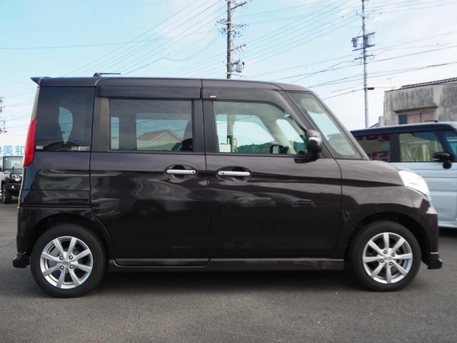 スペーシア Ｘリミテッド　レーダーブレーキサポート　プッシュスタート　ＨＩＤ　オートライト　両側電動スライドドア　社外ナビ　ワンセグＴＶ　ＤＶＤ　修復歴なし　保証付き　走行距離４．９万ｋｍ　タイヤ４本新品交換（7枚目）