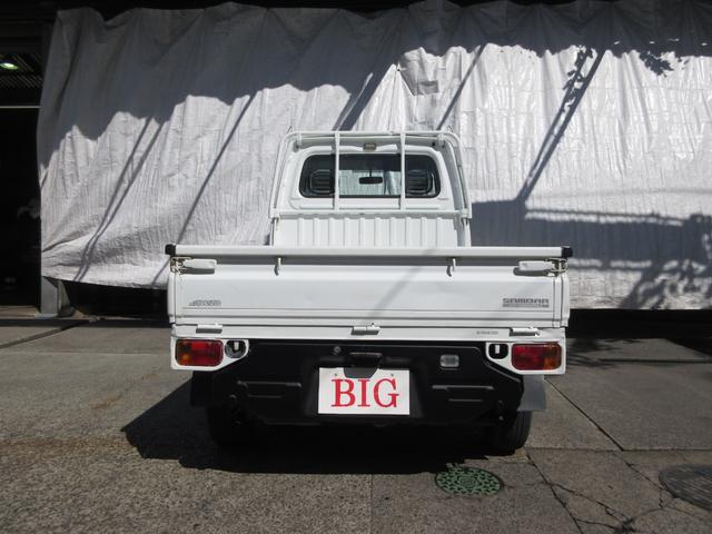 サンバートラック ＴＢ　４ＷＤ　５速ＭＴ　エアコン付き　パワステ無し（3枚目）