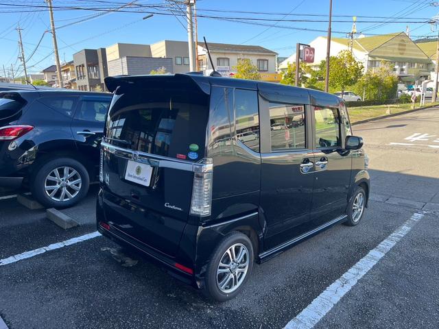 N-BOXカスタム G・Lパッケージ 1オーナー 禁煙車 ナビ&バックカメラ&ETC 左側オートスライドドア LEDヘッドライト 14インチ純正オイル(5枚目)